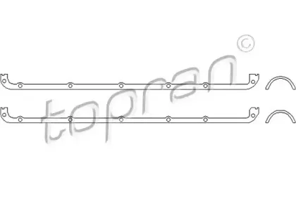 Комплект прокладок, крышка головки цилиндра TOPRAN купить