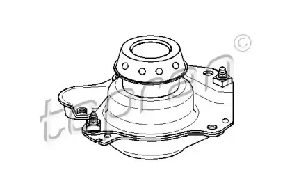 Подвеска, ступенчатая коробка передач TOPRAN купить