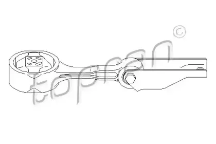 Подвеска, ступенчатая коробка передач TOPRAN купить
