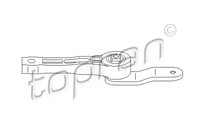 Подвеска, ступенчатая коробка передач TOPRAN купить