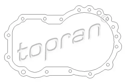 Прокладка, ступенчатая коробка TOPRAN купить