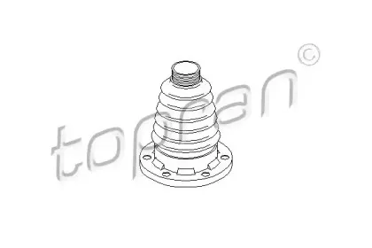 Пыльник, приводной вал TOPRAN купить