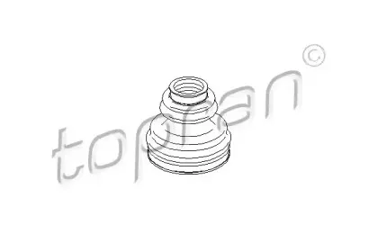 Пыльник, приводной вал TOPRAN купить