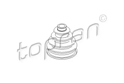 Пыльник, приводной вал TOPRAN купить