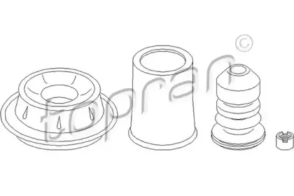 Опора стойки амортизатора TOPRAN купить