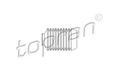 Пыльник, рулевое управление TOPRAN купить