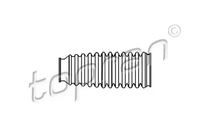 Пыльник, рулевое управление TOPRAN купить