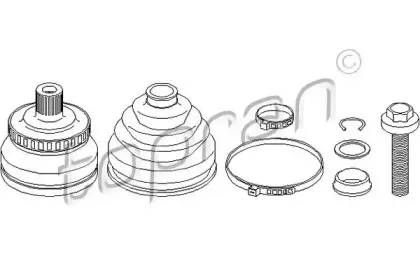 Шарнирный комплект, приводной вал TOPRAN купить