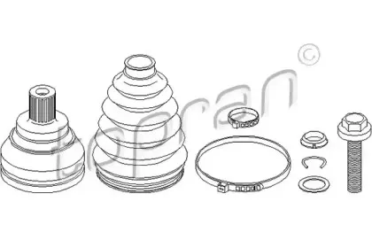 Шарнирный комплект, приводной вал TOPRAN купить