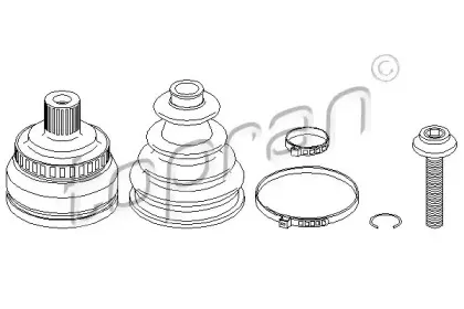 Шарнирный комплект, приводной вал TOPRAN купить