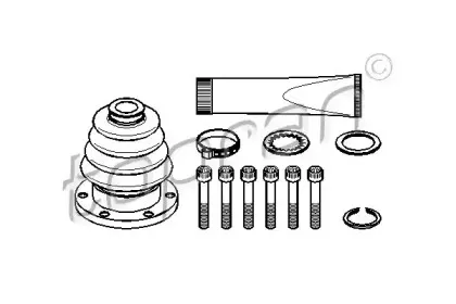 Комплект пылника, приводной вал TOPRAN купить