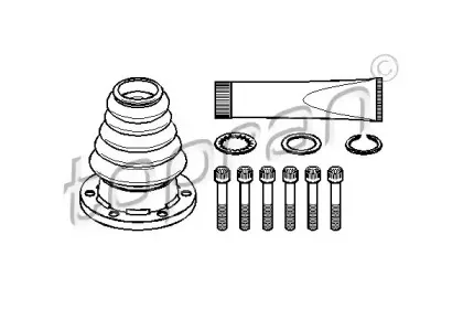 Комплект пылника, приводной вал TOPRAN купить