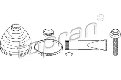 Комплект пылника, приводной вал TOPRAN купить