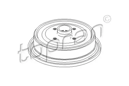 Тормозной барабан TOPRAN купить