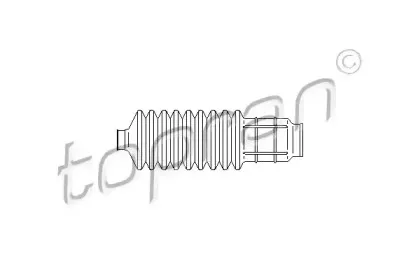 Пыльник, рулевое управление TOPRAN купить
