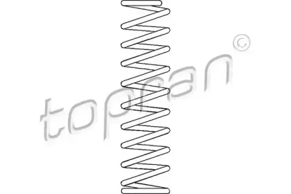 Пружина ходовой части TOPRAN купить