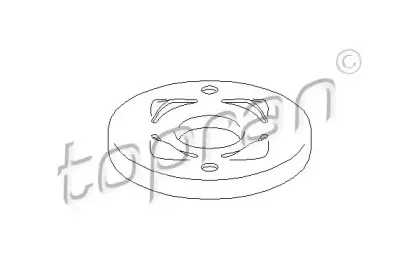 Тарелка пружины TOPRAN купить