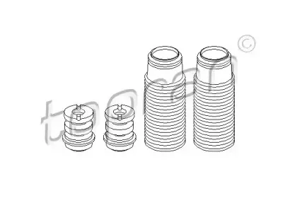 Пылезащитный комплект, амортизатор TOPRAN купить