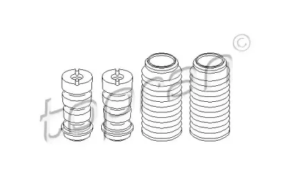 Пылезащитный комплект, амортизатор TOPRAN купить
