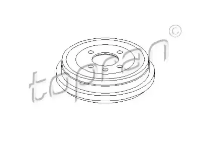 Тормозной барабан TOPRAN купить