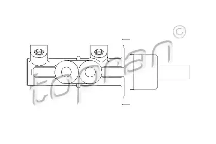 Главный тормозной цилиндр TOPRAN купить