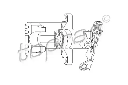 Тормозной суппорт TOPRAN купить