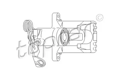 Тормозной суппорт TOPRAN купить