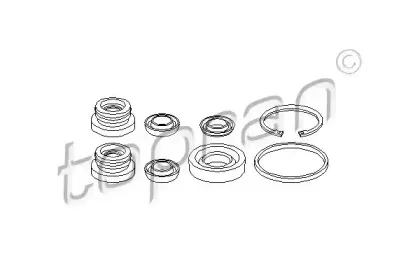 Ремкомплект, главный тормозной цилиндр TOPRAN купить