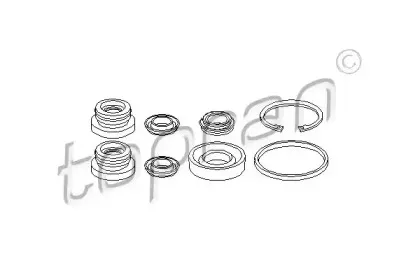 Ремкомплект, главный тормозной цилиндр TOPRAN купить