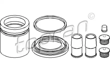 Ремкомплект, тормозной суппорт TOPRAN купить