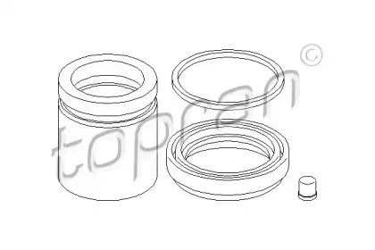 Ремкомплект, тормозной суппорт TOPRAN купить