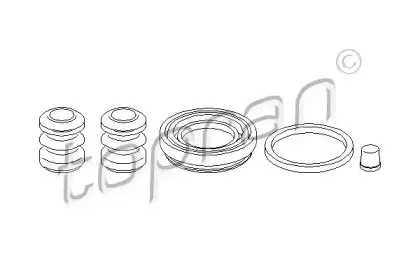 Ремкомплект, тормозной суппорт TOPRAN купить