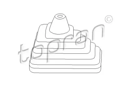 Обшивка рычага переключения TOPRAN купить