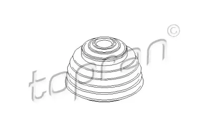 Пыльник, предохранит. штифт - шток вилки переключ. передач TOPRAN купить