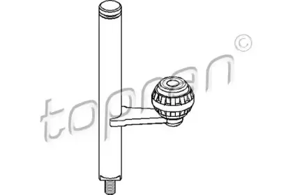 Направляющий вал, переключение TOPRAN купить