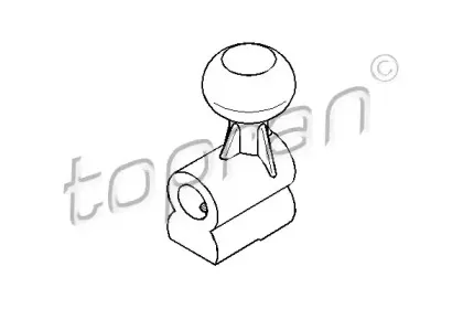 Шток вилки переключения передач TOPRAN купить