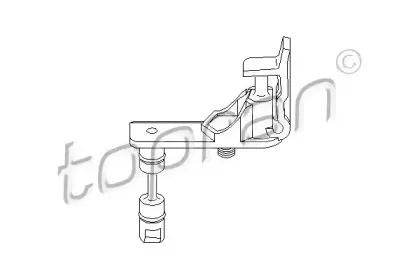 Шток вилки переключения передач TOPRAN купить