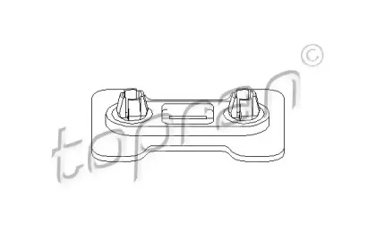 Кронштейн, буфер TOPRAN купить