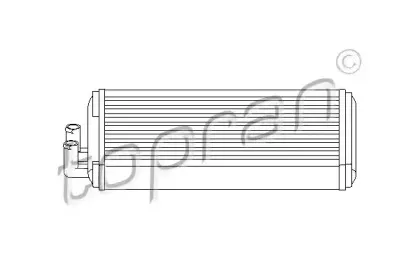 Теплообменник, отопление салона TOPRAN купить