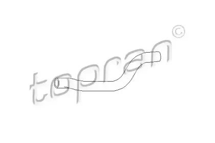 Шланг радиатора TOPRAN купить