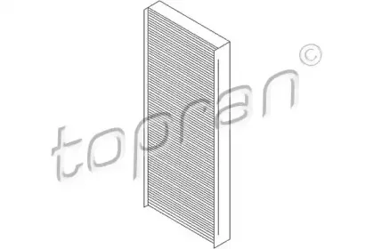 Фильтр, воздух во внутренном пространстве TOPRAN купить
