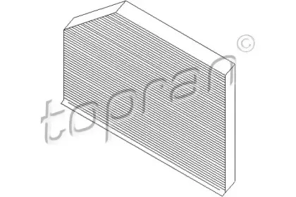 Фильтр, воздух во внутренном пространстве TOPRAN купить