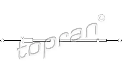 Тросик замка капота TOPRAN купить