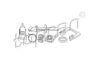 Цилиндр замка TOPRAN купить