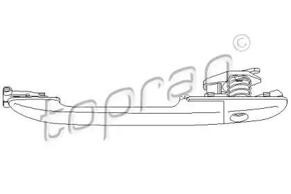 Ручка двери TOPRAN купить