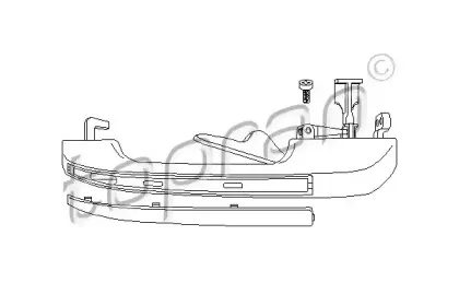 Ручка двери TOPRAN купить