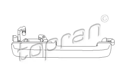 Ручка двери TOPRAN купить