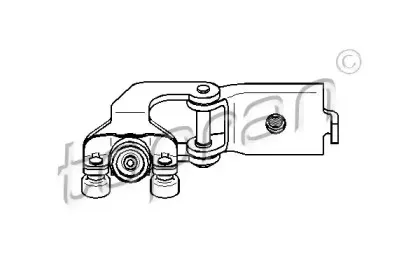 Направляющая ролика, сдвижная дверь TOPRAN купить