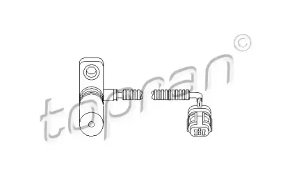 Датчик, скорость TOPRAN купить