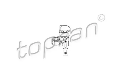 Датчик, частота вращения колеса TOPRAN купить